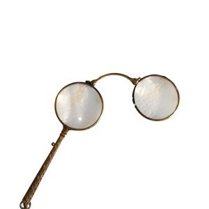 ANTIQUE Victoria ERA  Gold Women's Lorgnette 1/20 12CT gold
